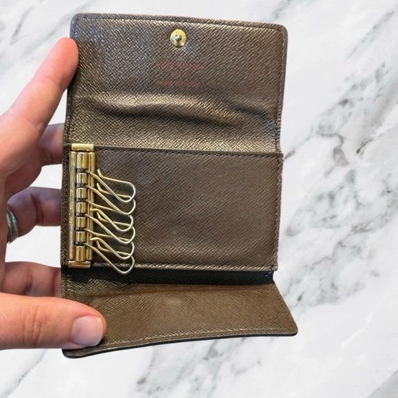 Louis Vuitton Damier Ebene Key Holder Box Dusty - Picture 11 of 15
